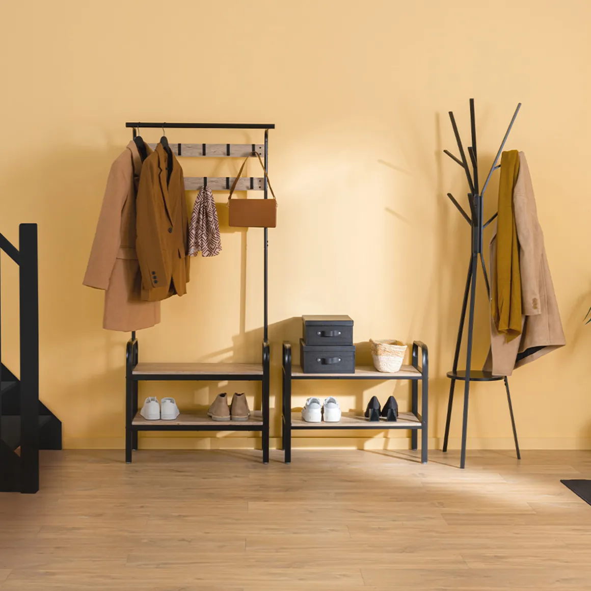Vestiaire penderie range-chaussures