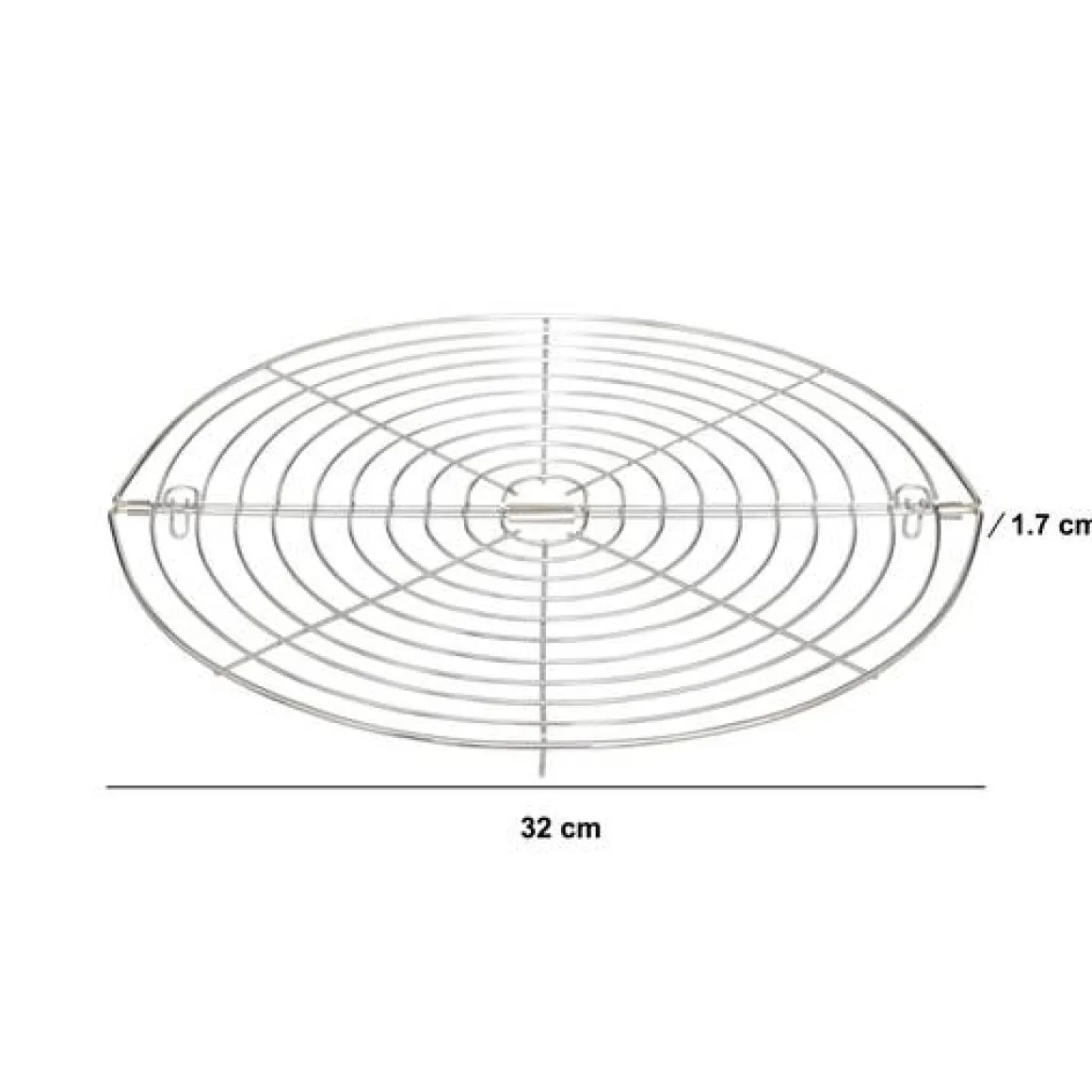 Volette à pâtisserie, d.32 cm, Argent
