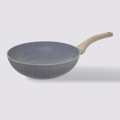 Wok aluminium forgé, 28 cm