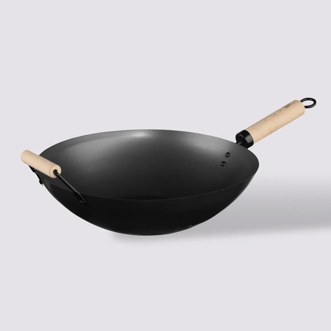 Wok en acier, 35 cm